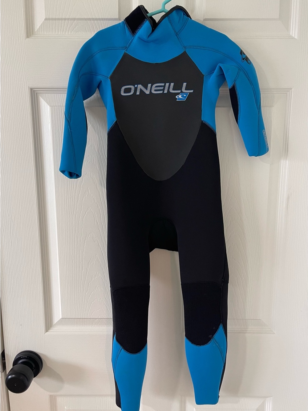 O'Neill Kids Black and Blue Full-Length Wetsuit One-Piece